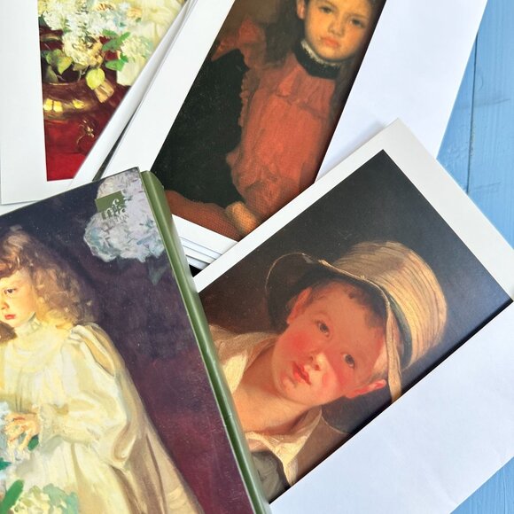 Children in Art Blank Notecards from Museum of Fine Arts in Boston Stationary - Picture 3 of 4